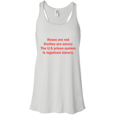 Roses are red Doritos are savory shirt, tank top, racerback