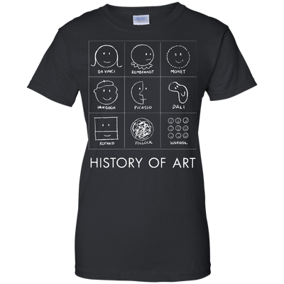 History of Art shirt, sweater, tank