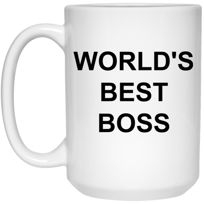 World's Best Boss mug