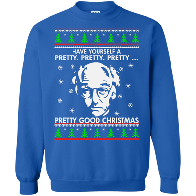 Larry David Pretty Good Christmas Sweater, Shirt, Hoodie