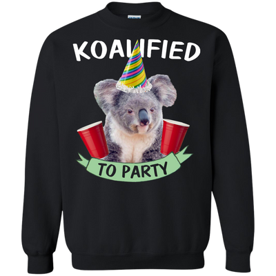Koalified to Party shirt, tank, sweater