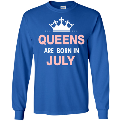 Queens are born in July Shirt, Hoodie, Tank