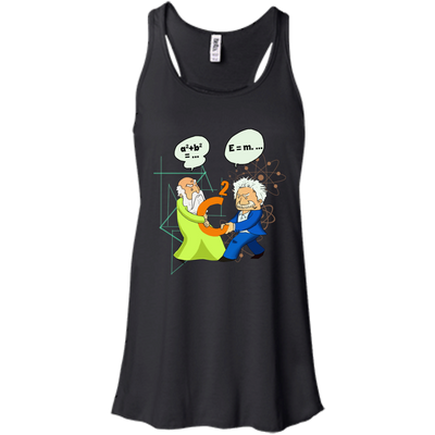 Pythagoras vs Einstein t-shirt, tank, hoodie