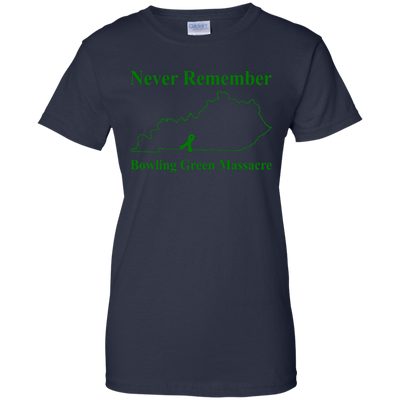 Never Remember Bowling Green Massacre Shirt, Hoodie, Tank