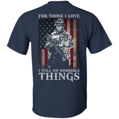 Veteran For Those I love shirt, tank top, back side