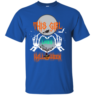 This girl loves Halloween shirt, tank, hoodie