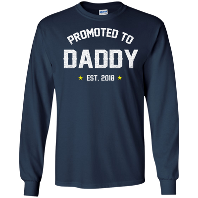 Promoted To Daddy 2018 t-shirt, tank, hoodie