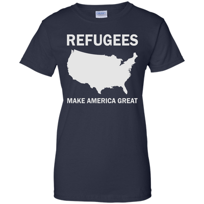 Refugees Make America Great Shirt, Hoodie, Tank