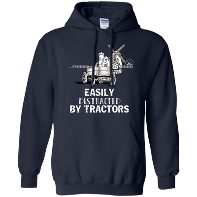 Easily distracted by tractors shirt, hoodie, tank