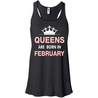 Queens are born in February Shirt, Hoodie, Tank