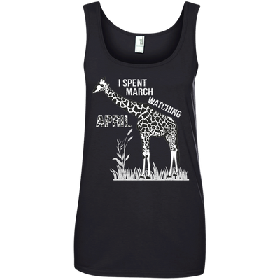 Giraffe: I Spent March Watching April shirt, sweater, tank