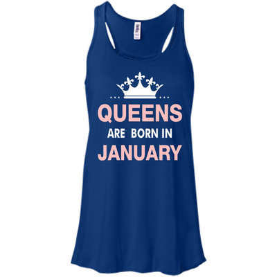 Queens are born in January Shirt, Hoodie, Tank