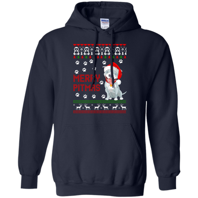 Merry Pitmas Pitbull Christmas Sweater, Shirt, Hoodie