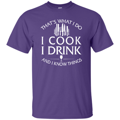 I Cook, I Drink and I Know Things - ifrogtees