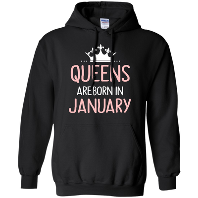Queens are Born in January Shirt, Hoodie, Tank Top