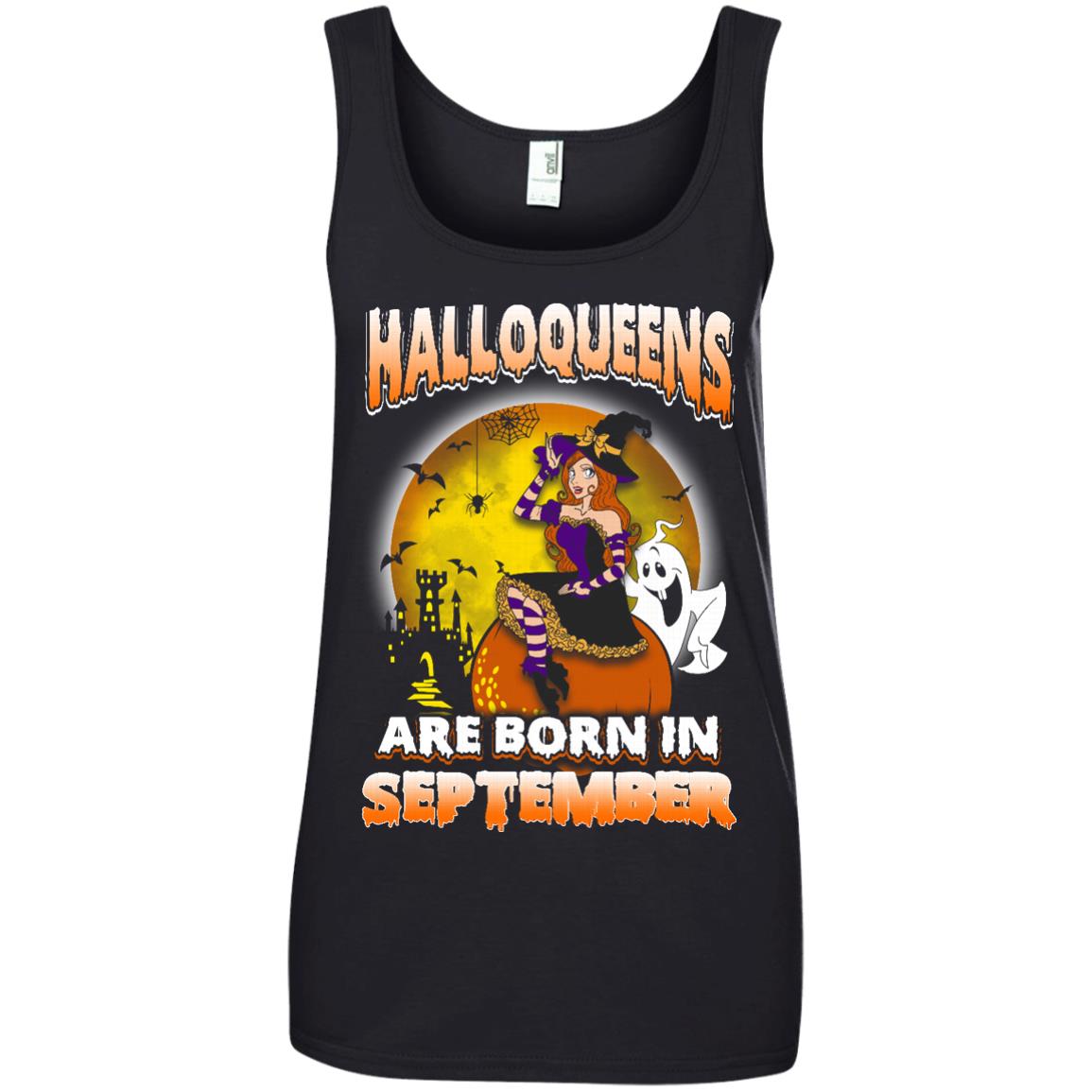 Halloqueens are born in September shirt, hoodie, tank