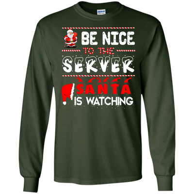 Be Nice To The Server Shirt, Hoodie, Tank - ifrogtees