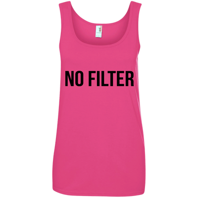 No Filter shirt, sweatshirt, racerback tank