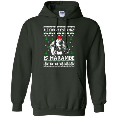 All I Want For Xmas Is Harambe Sweater, Shirt