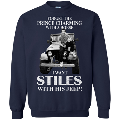 Forget the Prince Charming with a horse I want Stiles with his jeep shirt, hoodie