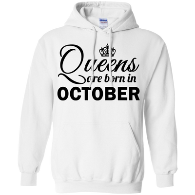 Queens are born in October Shirt, Hoodie, Tank