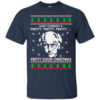 Larry David Pretty Good Christmas Sweater, Shirt, Hoodie