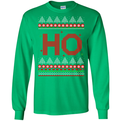 Santa Claus HO Christmas Sweater, Shirt