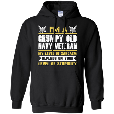 I'm A Grumpy Old Navy Veteran shirt, tank, sweater