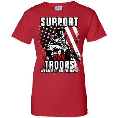 Red shirt Friday: Support Our Troops Shirt, Hoodie, Tank