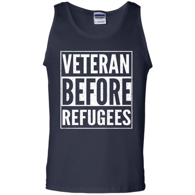 Veterans Before Refugees T-shirt, Tank