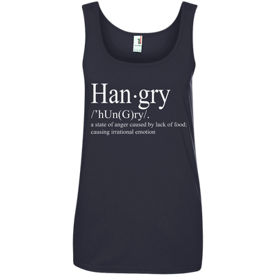 Hangry definition shirt: a state of anger caused by lack of food