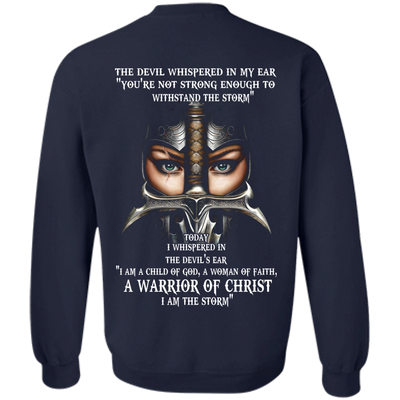 Woman Warrior: The devil whispered in my ear shirt, hoodie, tank