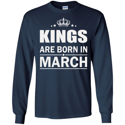 Kings are born in March Shirt, Hoodie, Tank