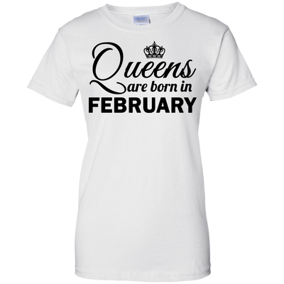 Queens are born in February Shirt, Hoodie, Tank