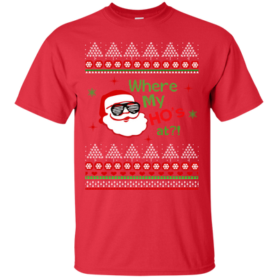 Where my HO's at Santa Claus Sweater, Shirt