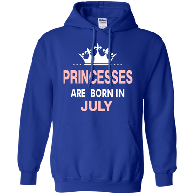 Princesses Are Born in July Shirt, Hoodie, Tank