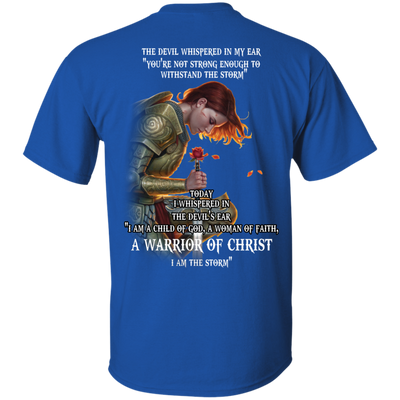 Back side Rose Red: The devil whispered in my ear shirt, hoodie