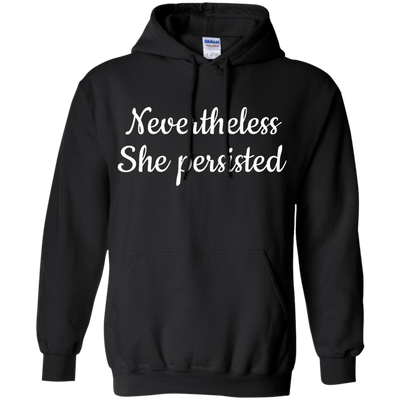 Nevertheless, She Persisted t-shirt, hoodie, tank