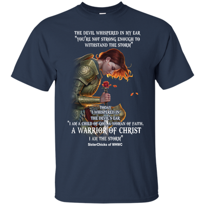Rose Red: The devil whispered in my ear SisterChicks of WHWC shirt