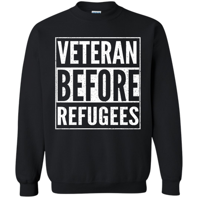 Veterans Before Refugees T-shirt, Tank