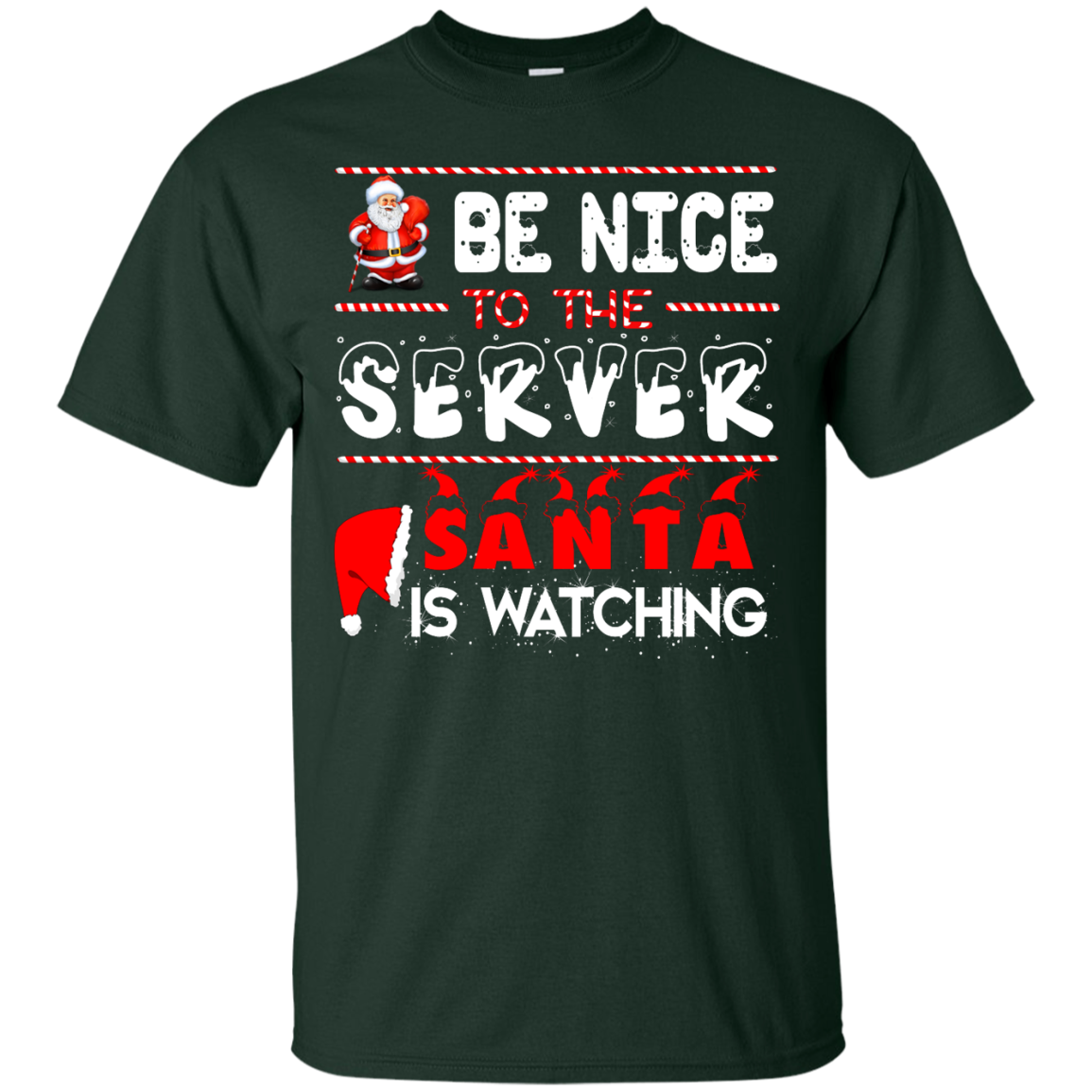 Be Nice To The Server Shirt, Hoodie, Tank - ifrogtees