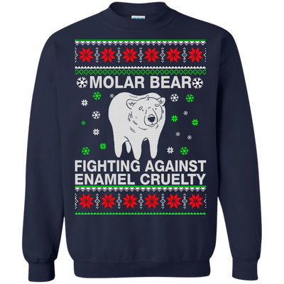 Molar Bear Fighting Against Enamel Cruelty Sweater, Shirt, Hoodie