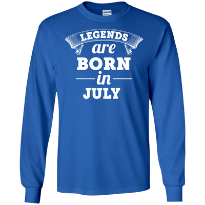 Legends are born in July Shirt, Hoodie, Tank