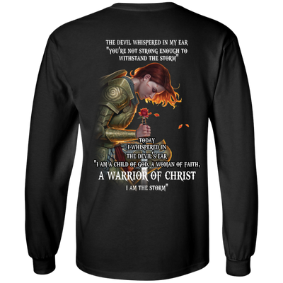 Back side Rose Red: The devil whispered in my ear shirt, hoodie