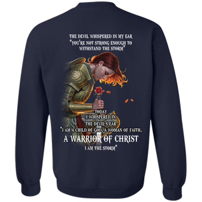 Back side Rose Red: The devil whispered in my ear shirt, hoodie