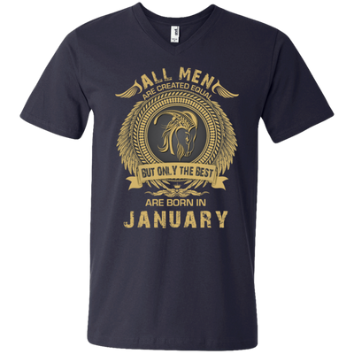 All Men Are Created Equal but Only the Best Born in January T-shirt, Hoodie