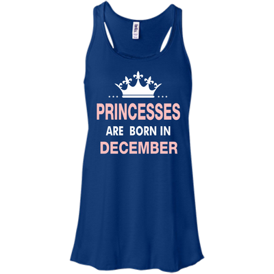 Princesses Are Born in December Shirt, Hoodie, Tank