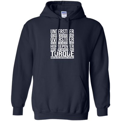 Understeer: The Front Of The Car Hits The Wall shirt, tank, racerback