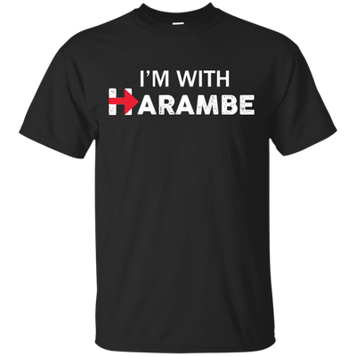 I'm With Harambe T-shirt/Hoodies - ifrogtees