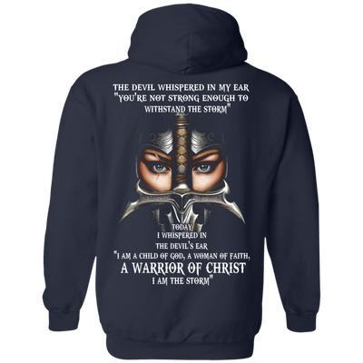Woman Warrior: The devil whispered in my ear shirt, hoodie, tank